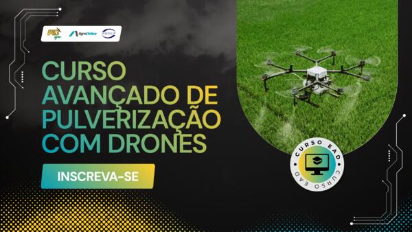 Curso Avançado de Pulverização com Drones